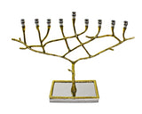 Gold Tree Menorah