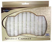 White Shabbar Candles
